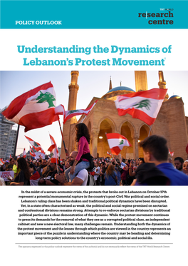 Understanding the Dynamics of Lebanon's Protest Movementi
