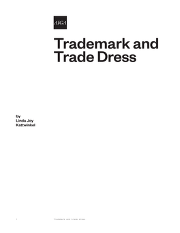 Trademark and Trade Dress