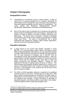 Chapter 2 Demography