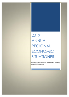 2019 Annual Regional Economic Situationer