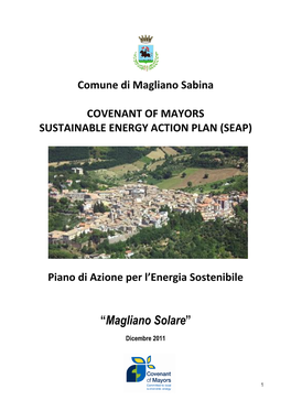 Comune Di Magliano Sabina