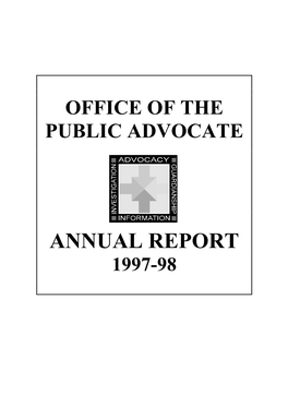 Annual Report 1997-1998