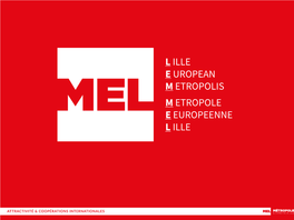 Lille European Metropolis Key Datas - Within the French Environnement