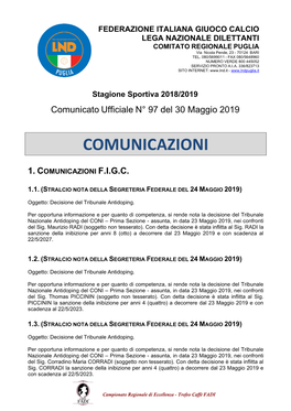 Comunicazioni