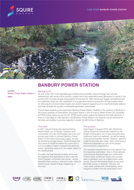 Banbury Power Station