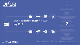 JNLR-Sales House Data