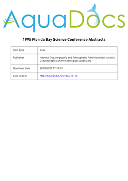 Algal Blooms & Zooplankton Circulation Models & Tides