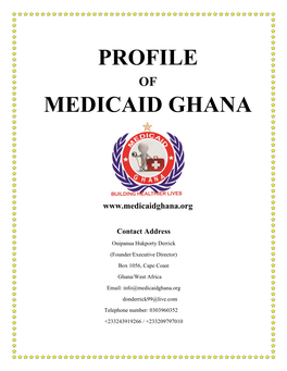 Profile Medicaid Ghana