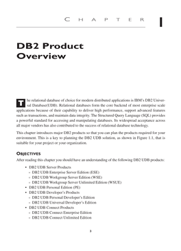 DB2 Product Overview
