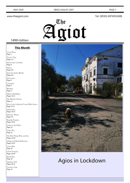 Agios in Lockdown Pages 30-31