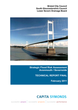 Avonmouth/Severnside SFRA Technical Report