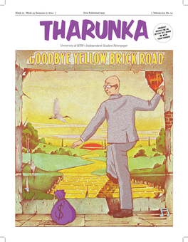 Tharunka for 2014