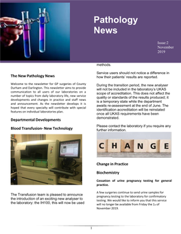 GP News Letter November 2019