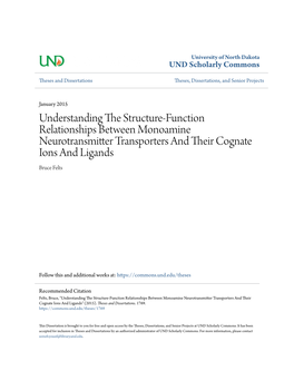 Understanding the Structure-Function Relationships Between Monoamine Neurotransmitter Transporters and Their Cognate Ions and Ligands