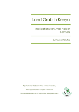 Land Grab in Kenya