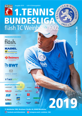 2019 Bundesliga Magazin – Fläsh TC Weinheim