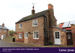 35 SKELTON-ON-URE, RIPON, NORTH YORKSHIRE, HG4 5AJ £850 Per Month