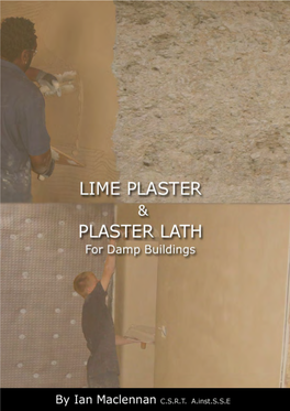 Lime Plaster & Plaster Lath for Damp Buildings