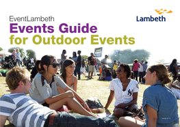 Eventlambeth Events Guide for Outdoor Events