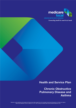 Health and Service Plan Chronic Obstructive Pulmonary Disease And