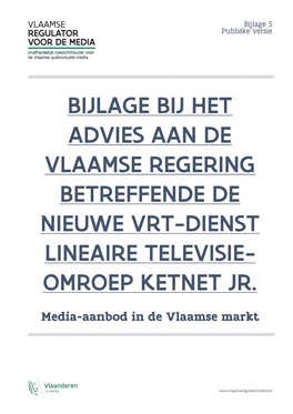 Media-Aanbod in De Vlaamse Markt
