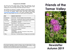 Friends of the Tamar Valley