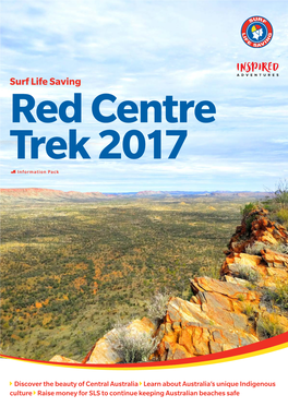 Surf Life Saving Red Centre Trek 2017 Information Pack