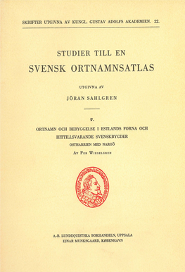 Svensk Ortnamnsatlas