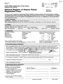 National Register of Historic Places Registration Form