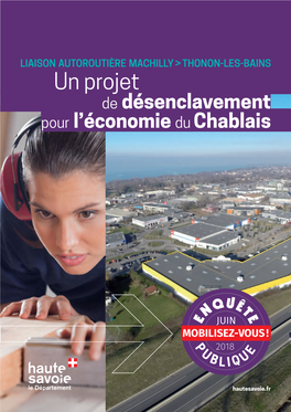 Un Projet De Désenclavement Pour L’Économie Du Chablais