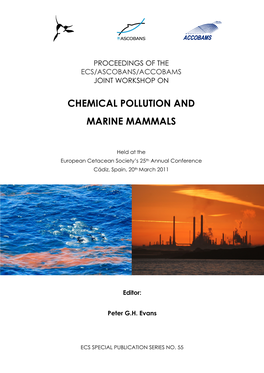 Chemical Pollution and Marine Mammals