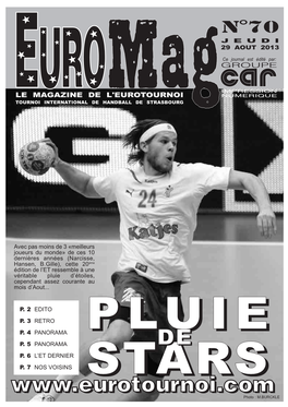 Le Magazine De L'eurotournoi Tournoi International De Handball De Strasbourg