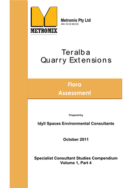 Part 4 Flora Assessment