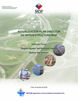 Actualización Plan Director De Infraestructura Mop