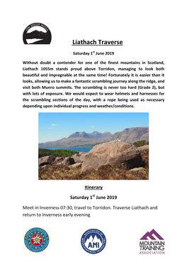 Liathach Traverse