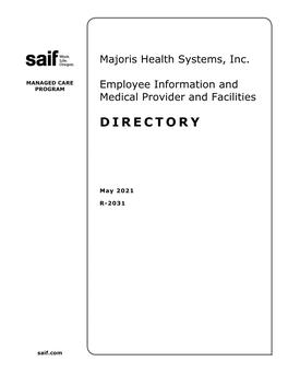 Majoris Health Systems MCO Provider Directory