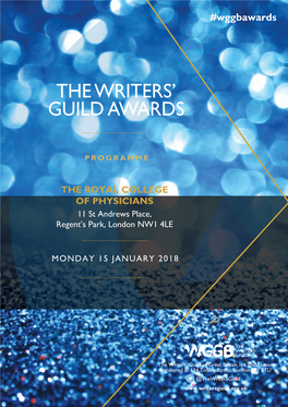 View the Awards Programme