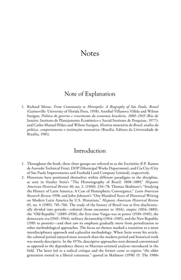 Note of Explanation Introduction