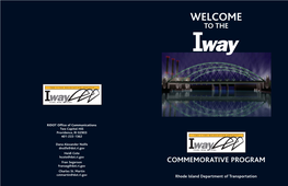 Iway Commemorative Program