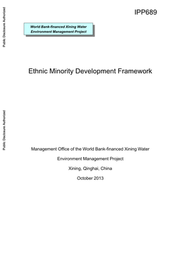 World Bank Document