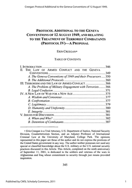 Protocol Additional to the Geneva Conventions of 12 August 1949