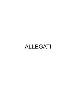 Allegati Allegato 1