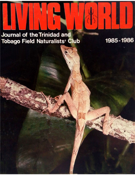 Journal of the Trinidad and Tobago Field Naturalists' Club