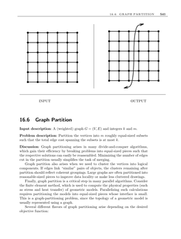 16.6 Graph Partition 541