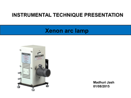 Xenon Arc Lamp