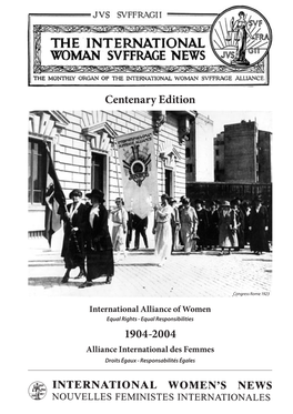 IAW Centenary Edition 1904-2004