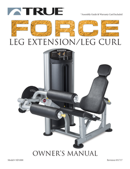 Leg Extension/Leg Curl