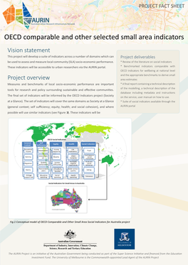 OECD Comparable and Other Selected Small Area Indicators