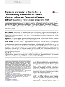 STIC2IT): a Cluster-Randomized Pragmatic Trial Niteesh K