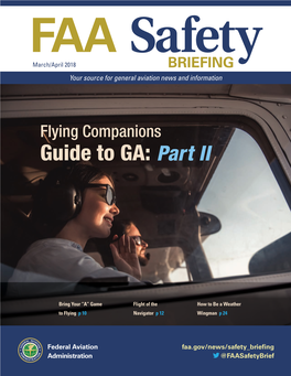 FAA Safety Briefing Is the FAA Safety Policy Voice of Non-Commercial General Aviation